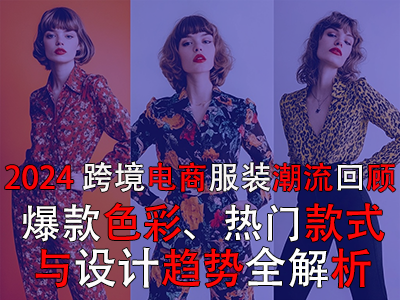 2024跨境電商服裝潮流回顧：爆款色彩、熱門款式與設(shè)計(jì)趨勢全解析