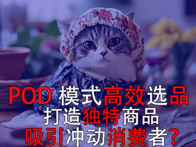 如何利用POD模式高效選品，打造獨(dú)特商品吸引沖動(dòng)消費(fèi)者？