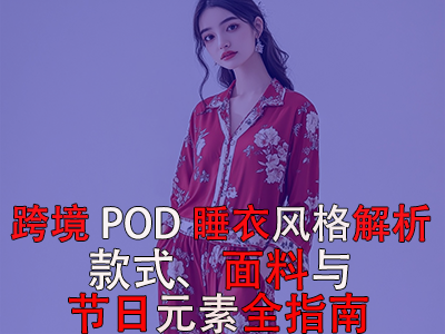 跨境POD睡衣風格解析：款式、面料與節(jié)日元素全指南